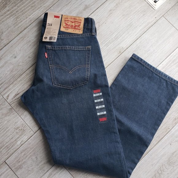 Levi's Other - Levi's 514 Red Tab Slim Straight Jeans